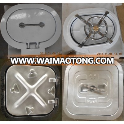 Marine Aluminum Embedded Type Watertight Hatch Cover for Boat